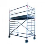 Échafaudage roulant ALUXIS 140 Aluminium, haut. plancher 2 m