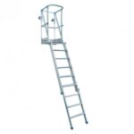 Plate-forme aluminium d'accès sur prémurs et banches